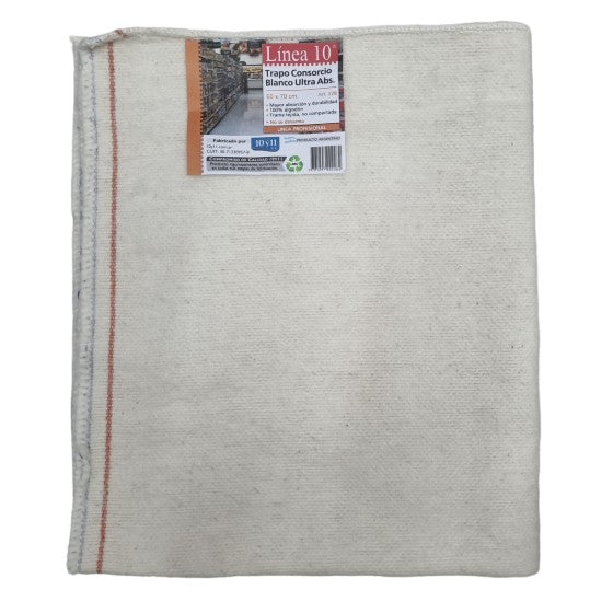 Trapo de Piso Linea Blanca (Consorcio) 60x70