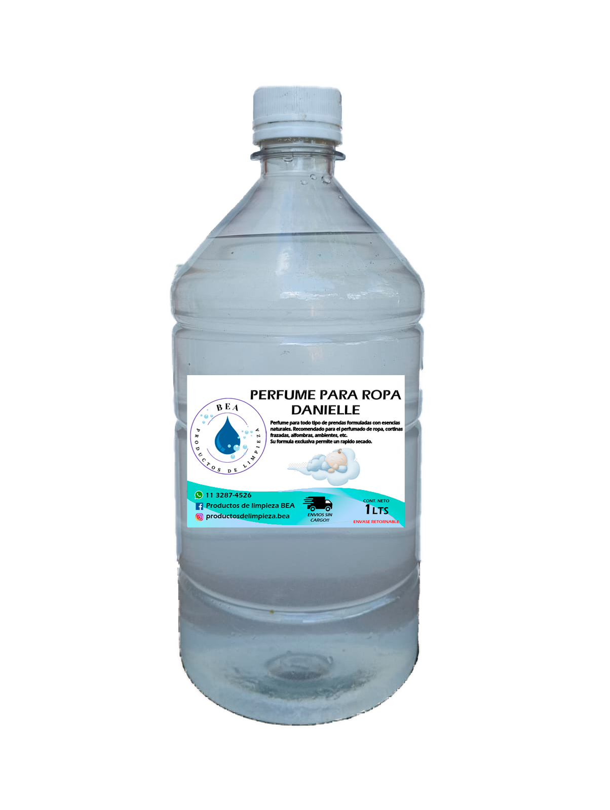 Perfume para Ropa Danielle (1 Litro)