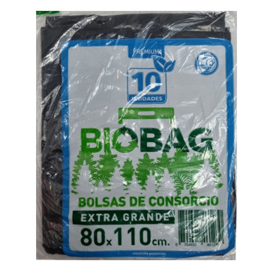 Bolsa de Residuo 80x110 (Paquete de 10)