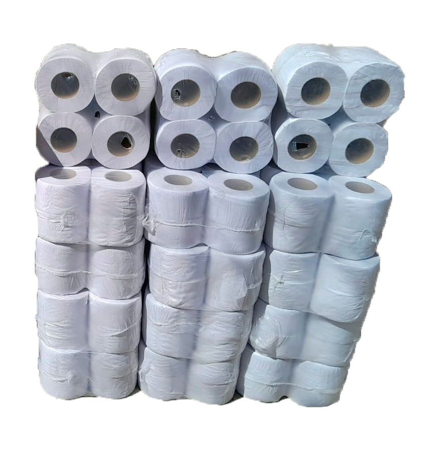 Toallas en rollos (2 Rollos x 400 Metros)