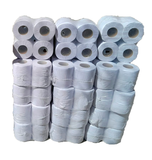 Toallas en rollos (2 Rollos x 400 Metros)