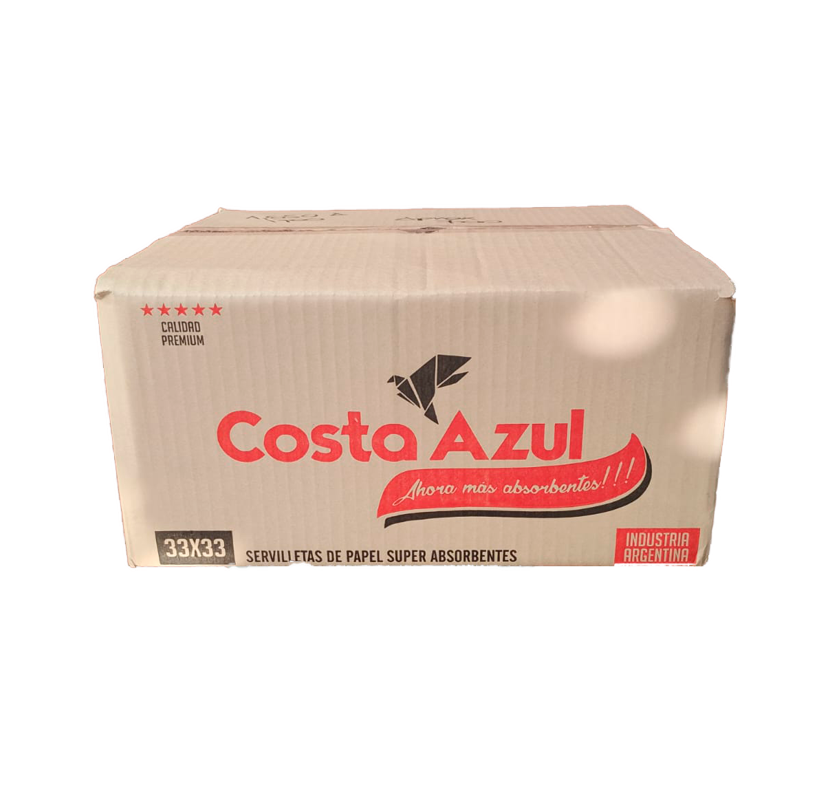 Caja de Servilletas Linea Azul