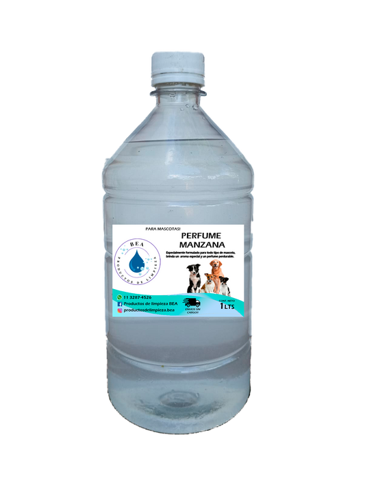 Perfume Manzana para Mascota (1 Litro)