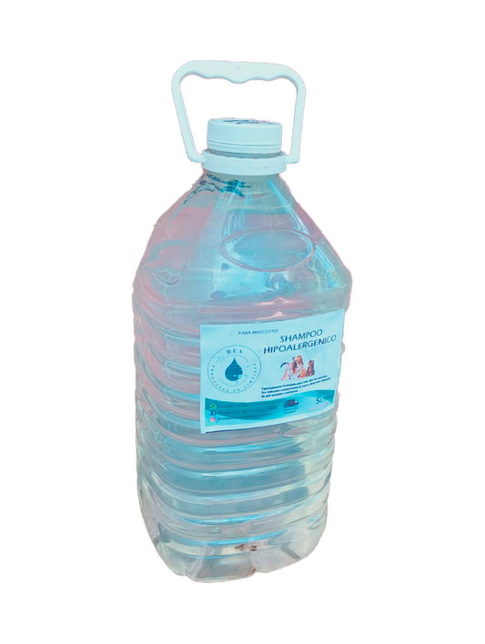 Bidon de Shampoo para Mascotas Hipoalergenico 5 Litros