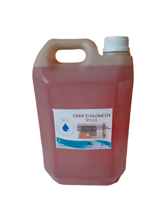 Bidón de Cera Roja 5 Litros