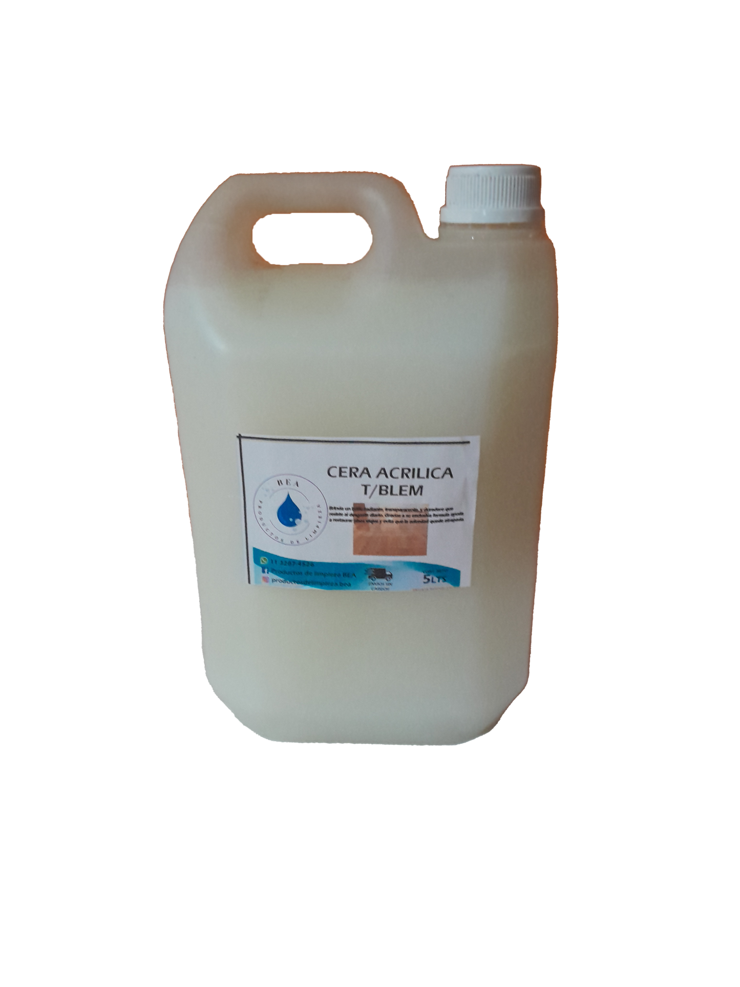 Bidón de Cera Acrilica T/ BLEM 5 Litros