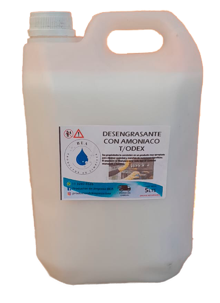 Bidón de Desengrasante T/ ODEX 5 Litros