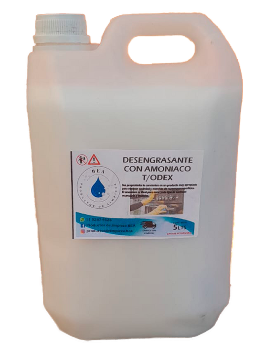Bidón de Desengrasante T/ ODEX 5 Litros