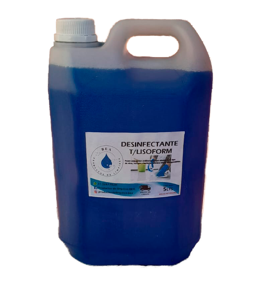 Bidón de Desinfectante T/ LISOFORM 5 Litros