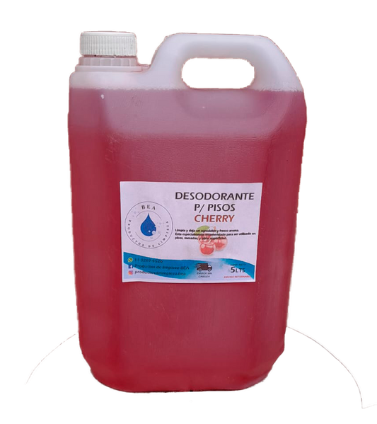 Bidón de Desodorante para pisos Cherry 5 Litros
