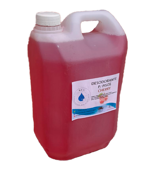 Bidón de Desodorante para pisos Cherry 5 Litros