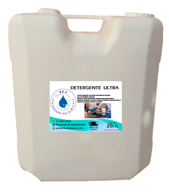 Bidón de Detergente ULTRA 20 LITROS