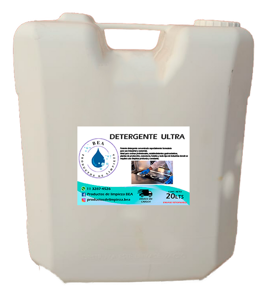 Bidón de Detergente ULTRA 20 LITROS