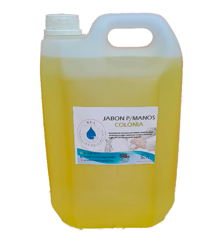 Bidón de Jabón para Manos Colonia 5 Litros