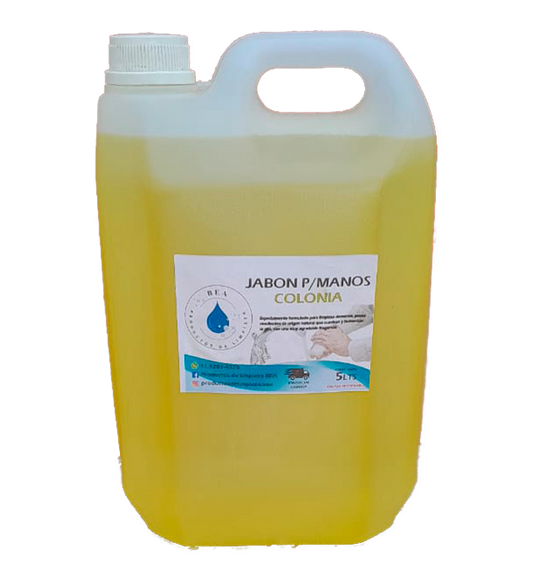 Bidón de Jabón para Manos Colonia 5 Litros