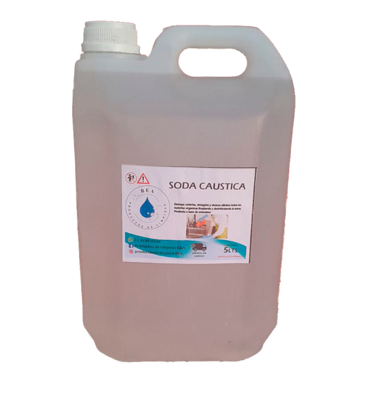 Bidón de Soda Caustica 5 Litros